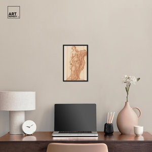 Art Remedy The Muse Terpsich Canvas Classic Nude Art by Art Remedy